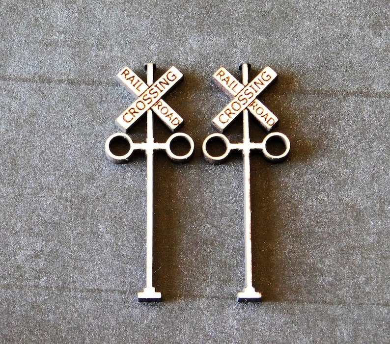 HO Scale Railroad Signs/ho Scale Signs/train Layout Train Etsy