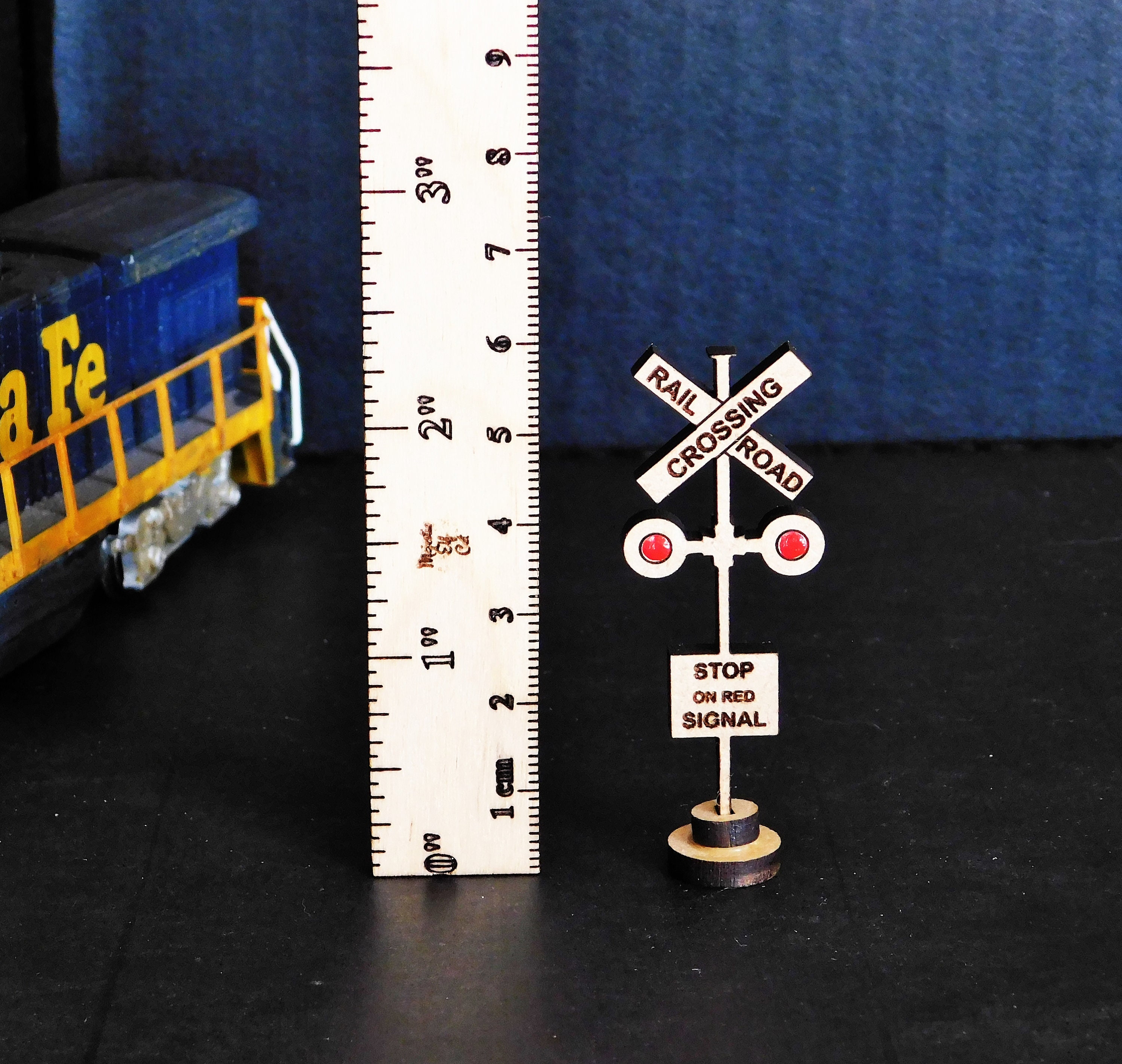 HO Scale Railroad Signs/ho Scale Signs/train Layout Train Etsy