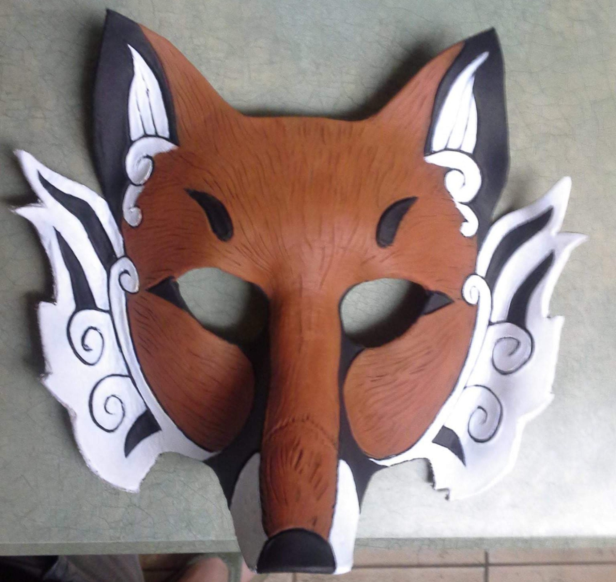 Custom Mask Leather Etsy