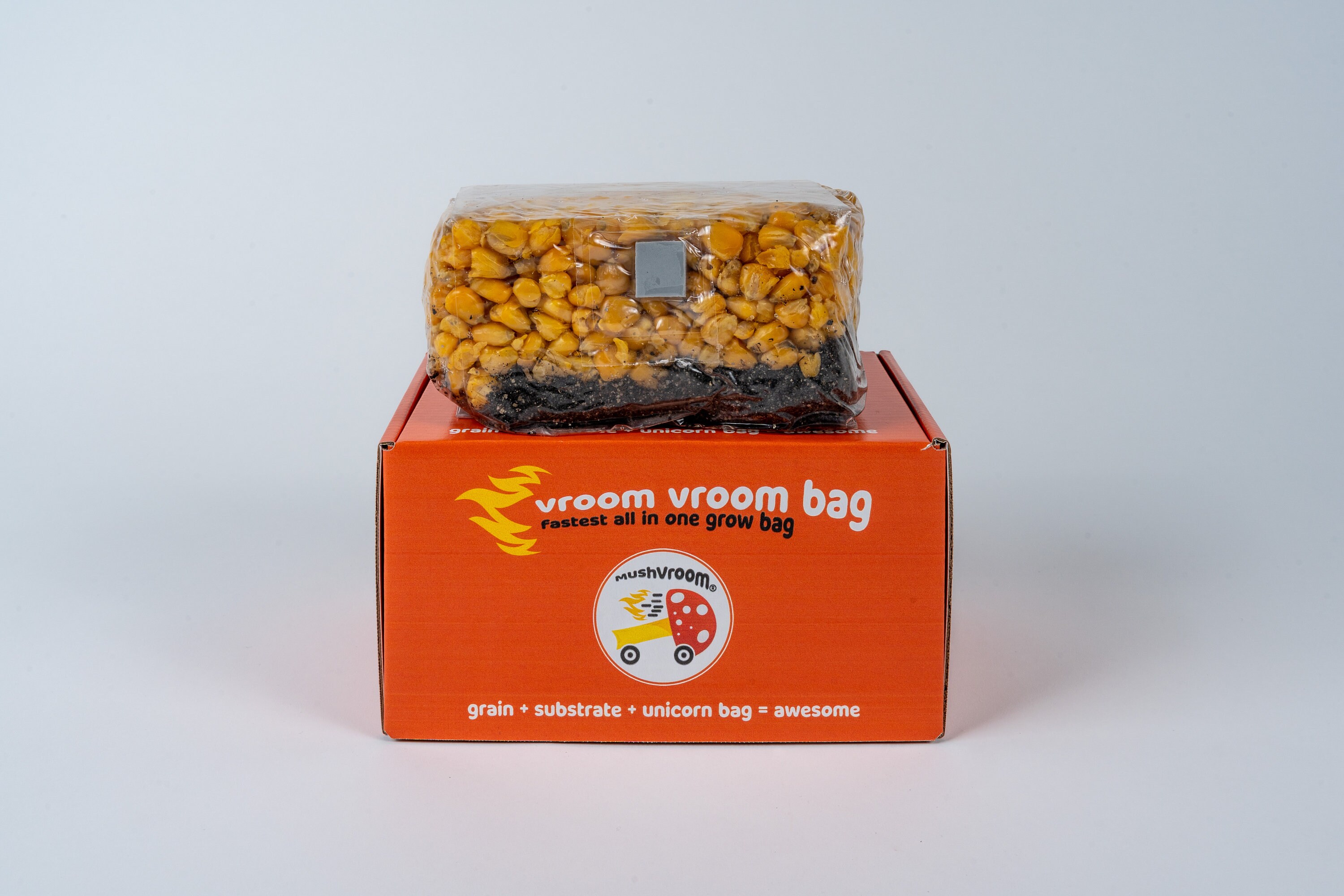 Vroom Vroom Bag Allinone Mushroom Grow Bag grain Spawn Etsy