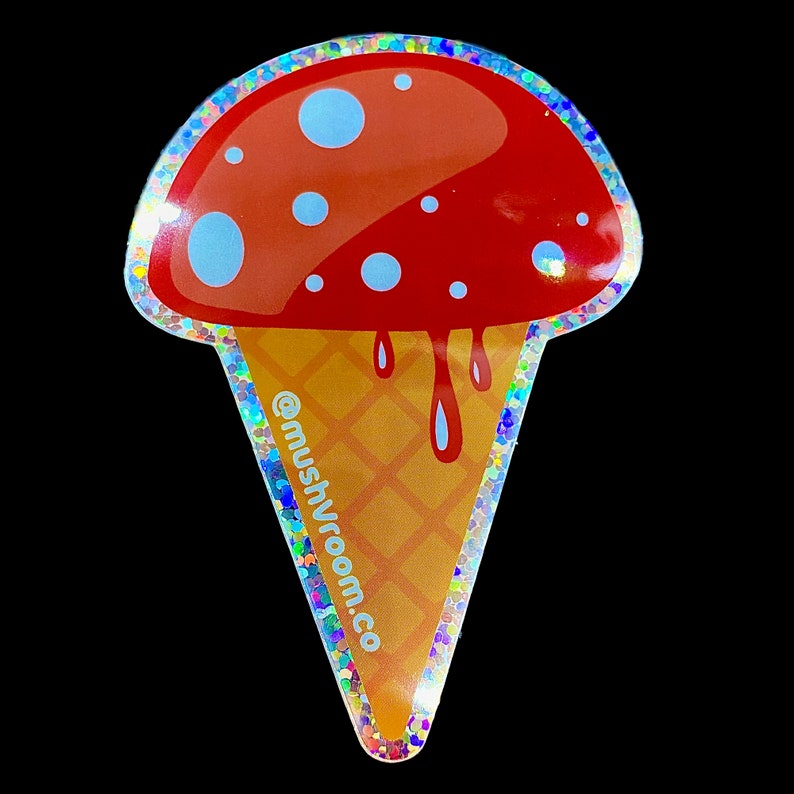 Shroom Cone Sticker