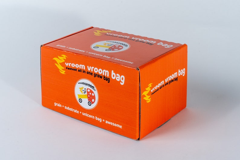 Vroom Vroom Bag Allinone Mushroom Grow Bag grain Spawn Etsy