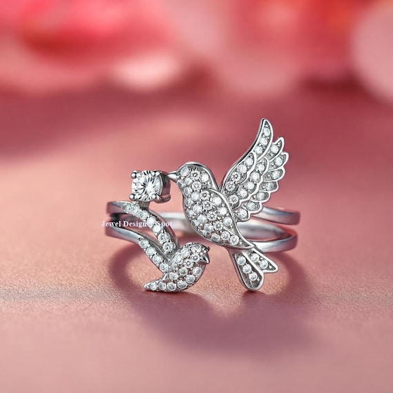 BIRD DESIGN RING-SILVER925-バードリング Bird Ring Sterling Fun