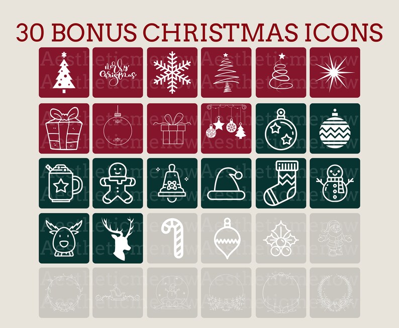 christmas app icons christmas app icons