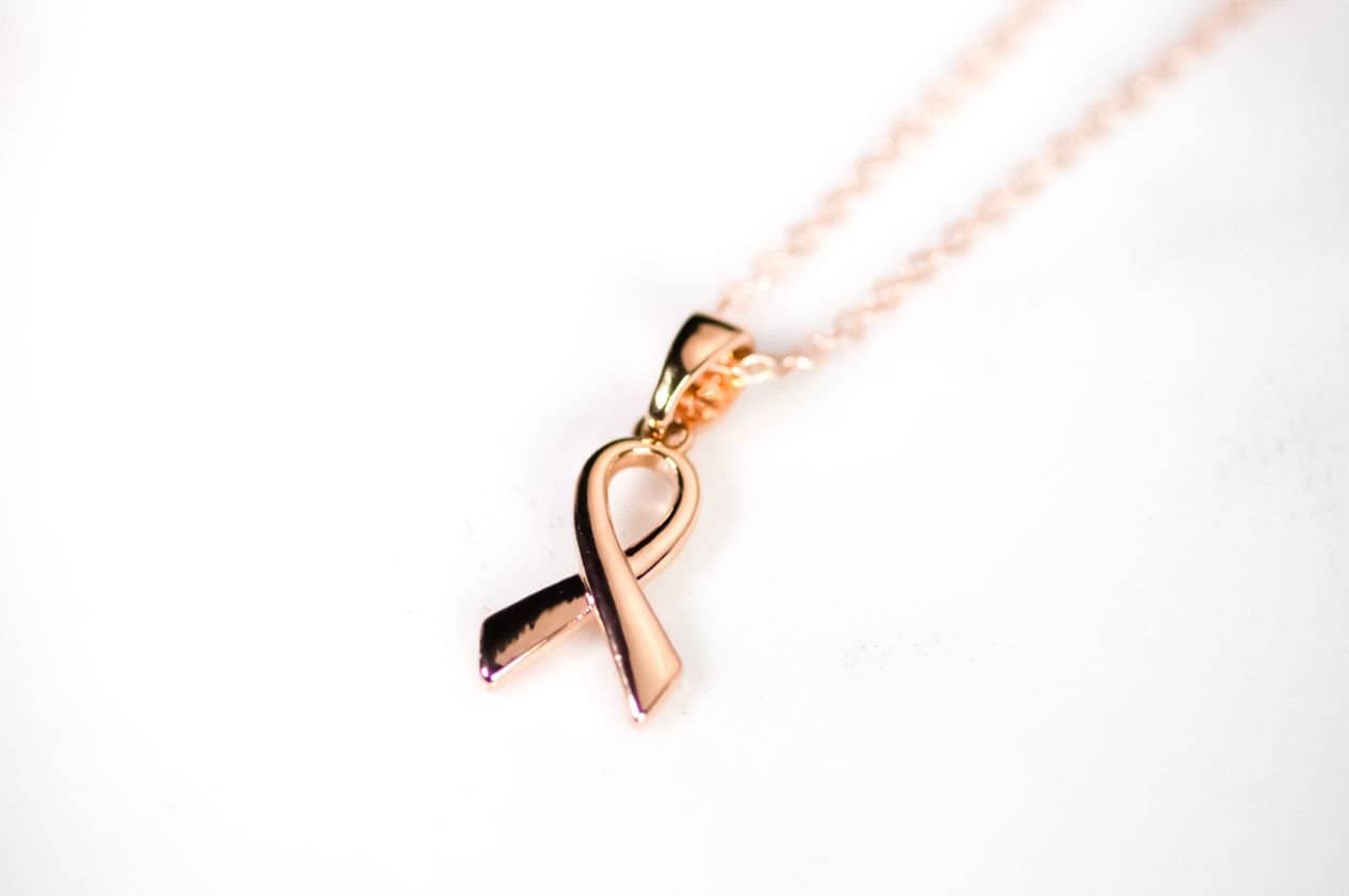 Rose Gold Warrior Ribbon Etsy