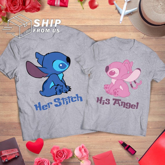 Disney Stitch Shirt Stitch And Angel 