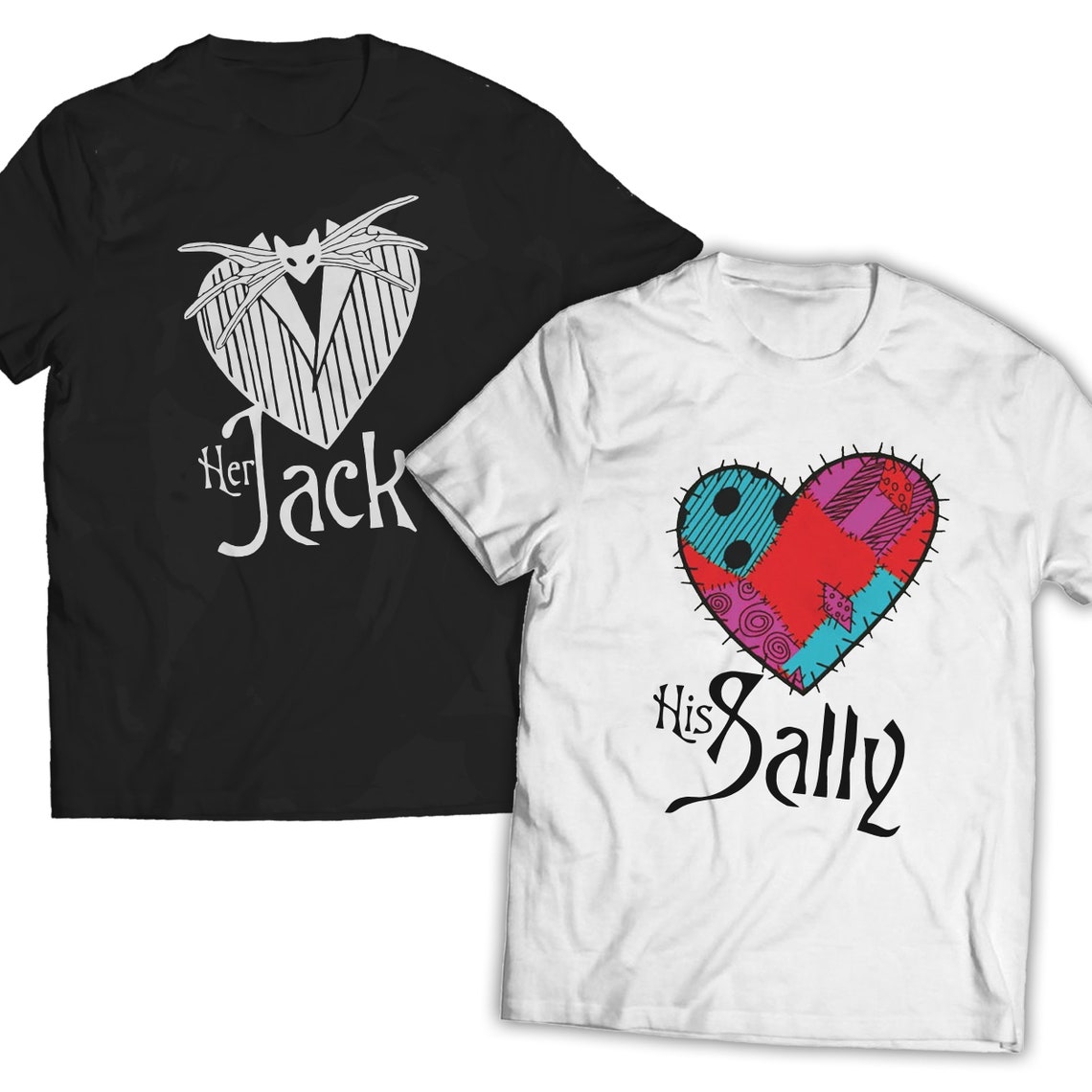 jack and sally matching shirts