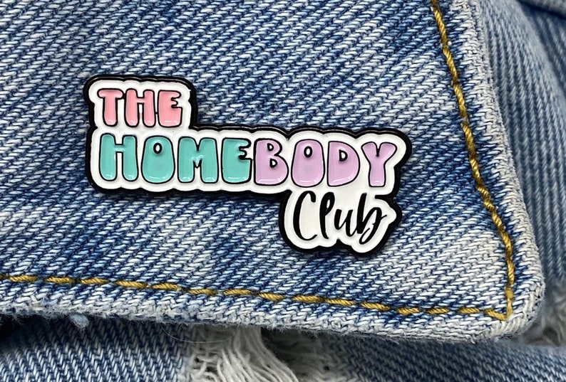 Aesthetic Pins Homebody INFJ Introvert Pins Lanyard Pins Etsy