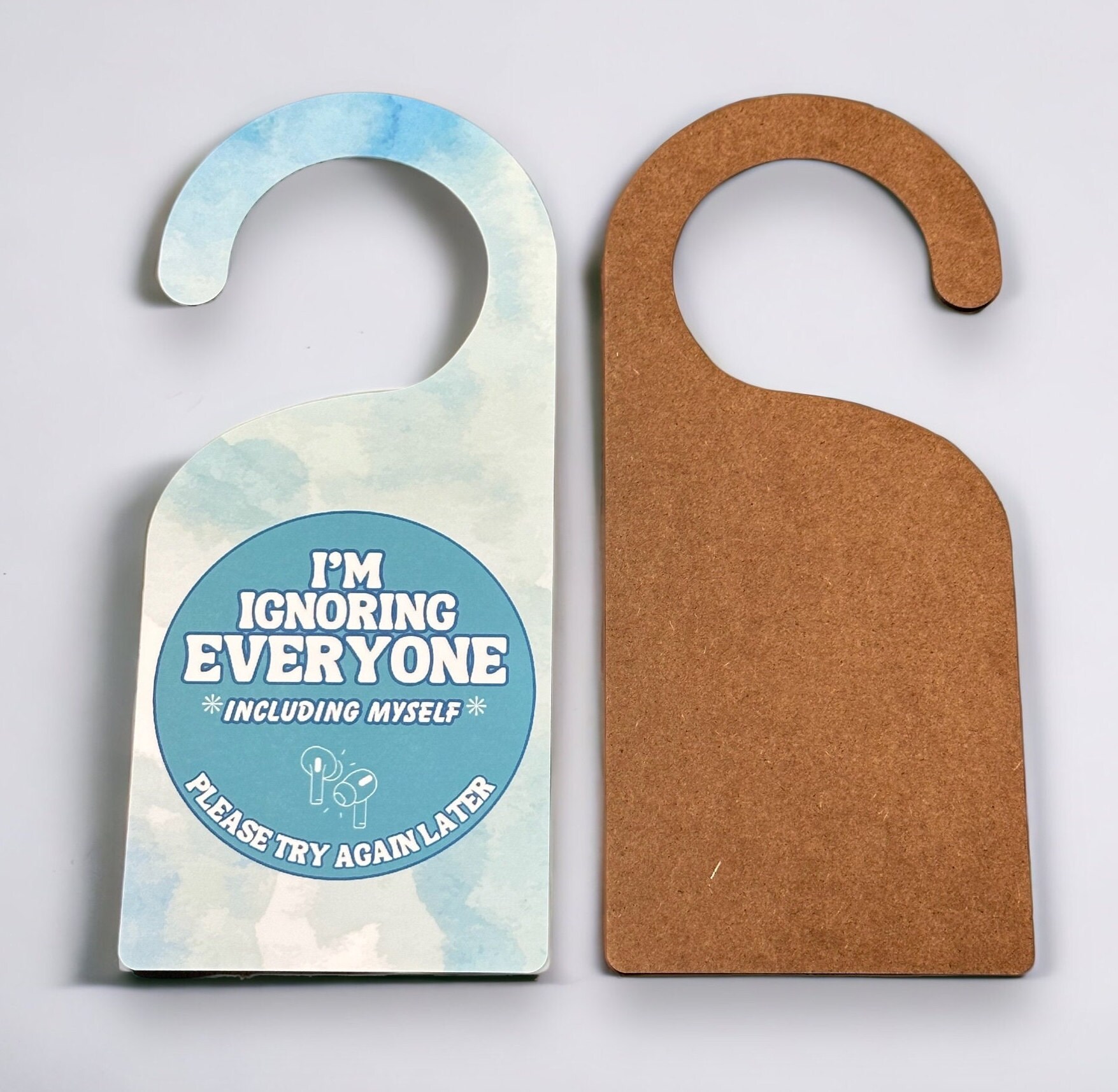 Introvert Gift Do Not Disturb Door Sign Introverting - Etsy