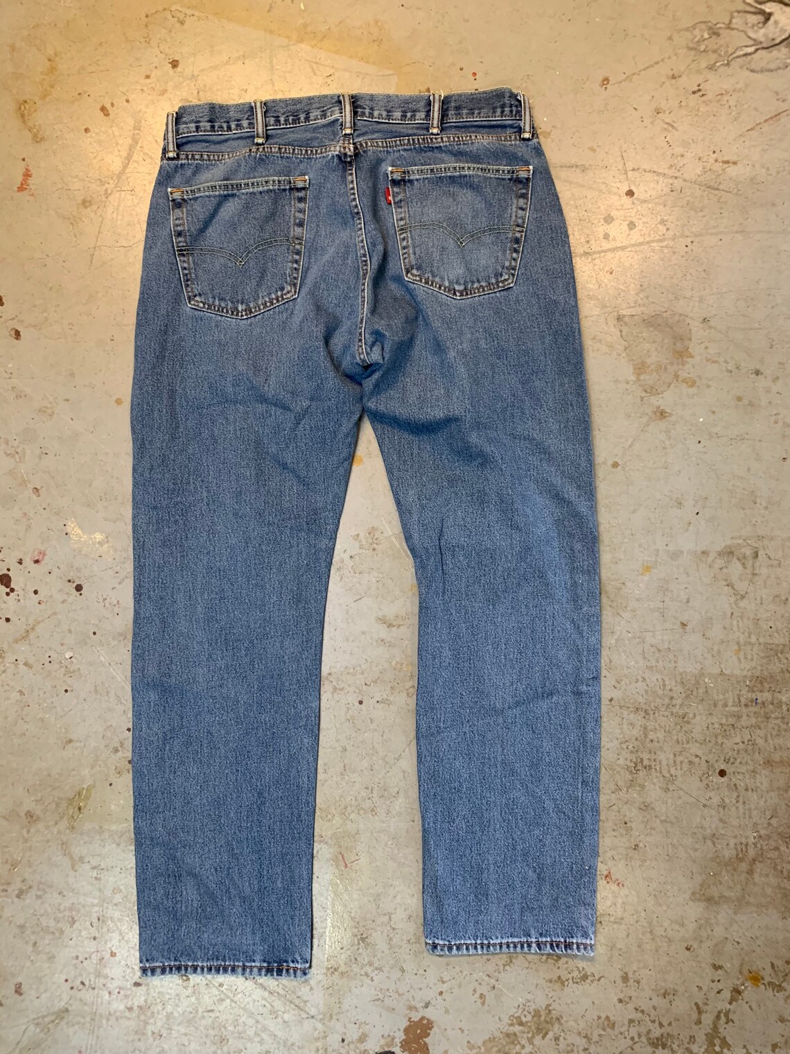 Vintage 90s y2k Levis jeans medium wash 36x32I measured them | Etsy