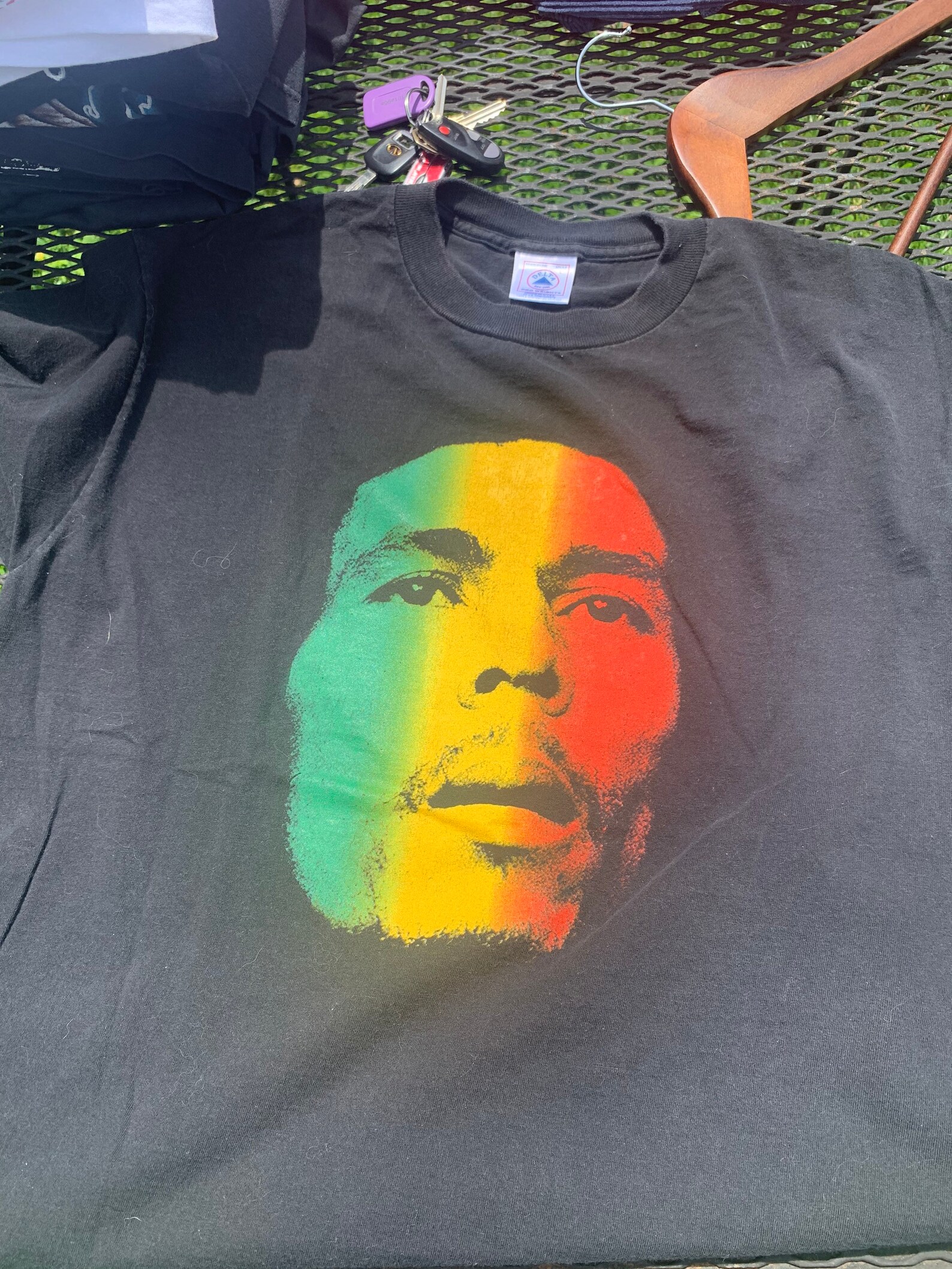 vintage bob marley tee