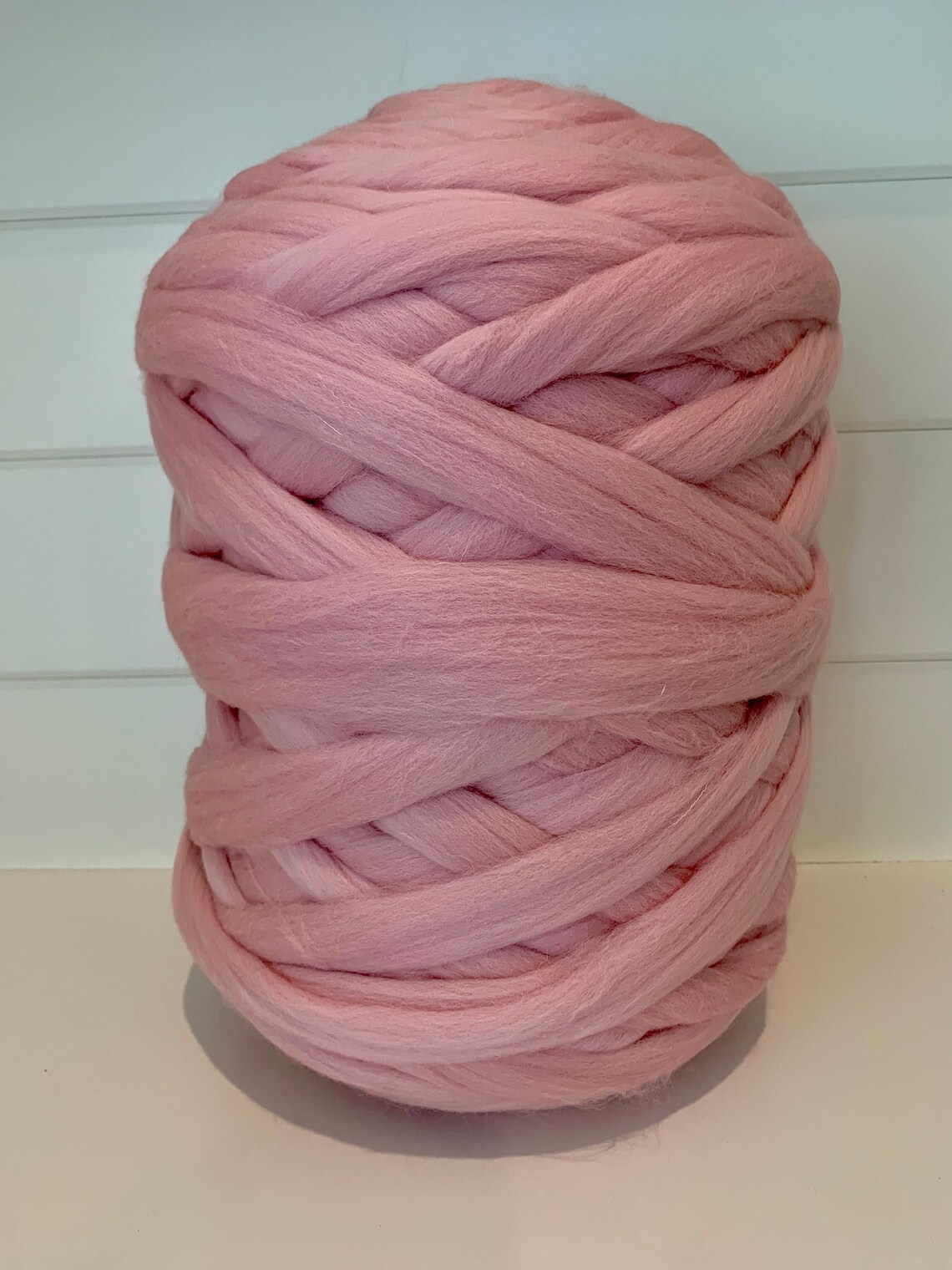 Soft Pink Baby Blanket Chunky Knit Blanket Custom Made Baby | Etsy