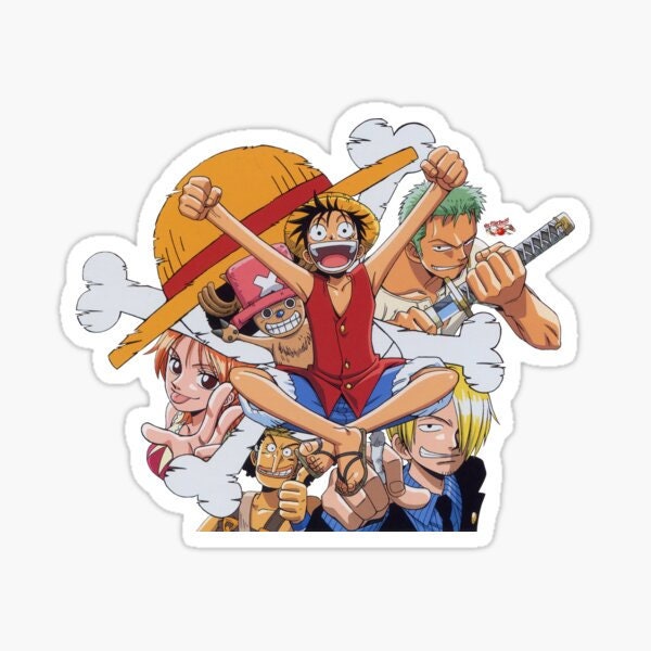 One Piece Sticker Set/ 30pcs Etsy