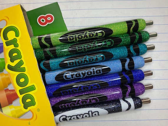 SET of 7 Crayola Crayon Cup for Kids Colorful Pen, Pencil and Crayon Holder