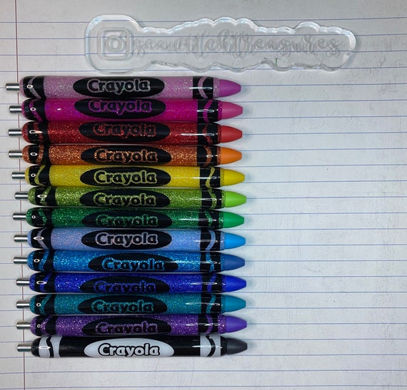 Crayon Pens Full Set of 13 Available Colors 