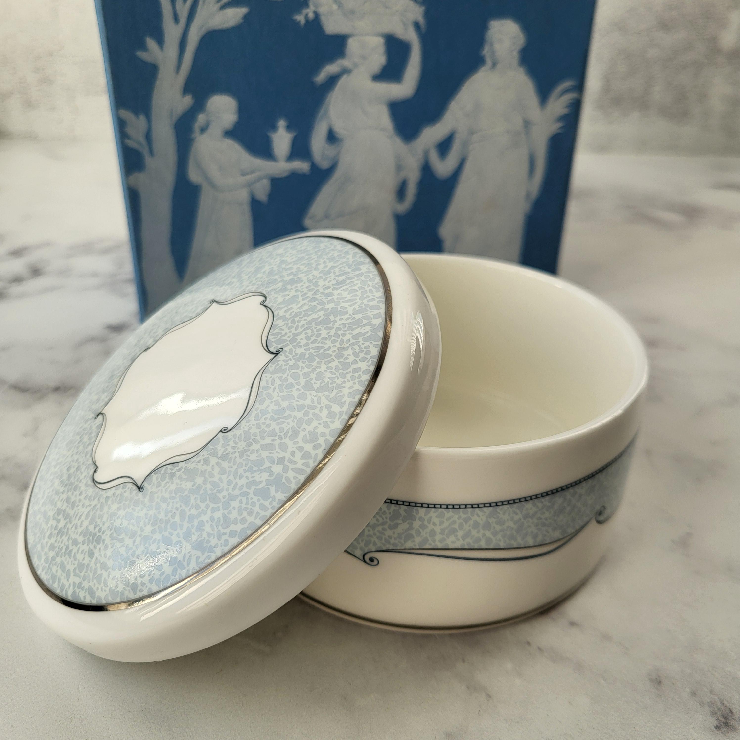 Round Wedgwood Box - Etsy