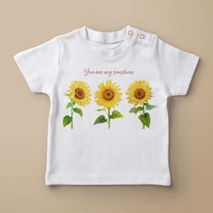 Fichier PNG de tournesol, Aquarelle Tournesols, Art de tournesol , Vous êtes mon soleil, Image de décor d’été, Téléchargement instantané Art imprimable