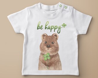 Quokka, PNG, DIGITAL FILE,Quokka & four leaf clover, Use of designs such as T-shirts, mugs, eco bags, stickers, etc.