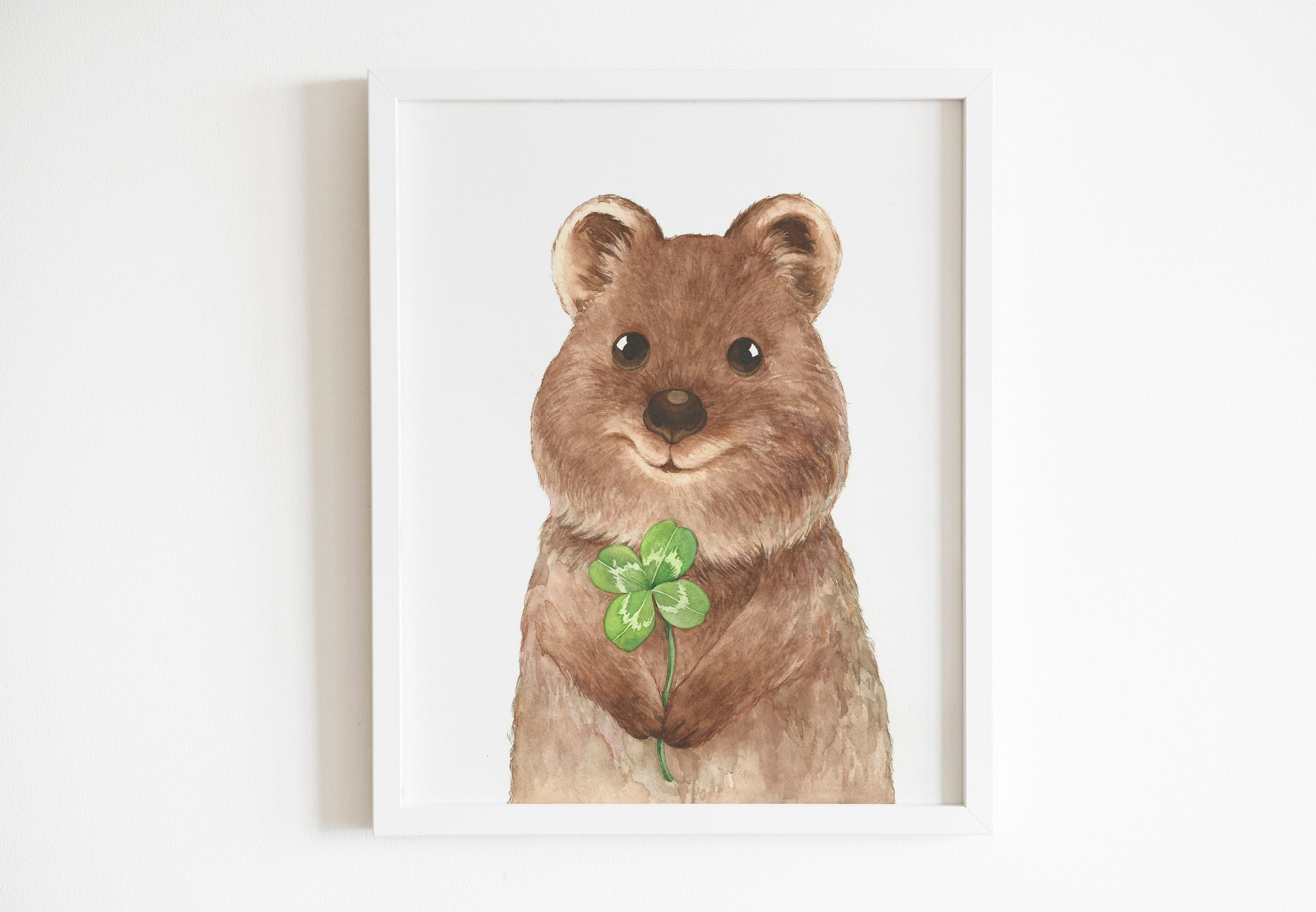 necoページquokka Quokka,good Luck, Four Leaf Clover, Endangered Species Animal
