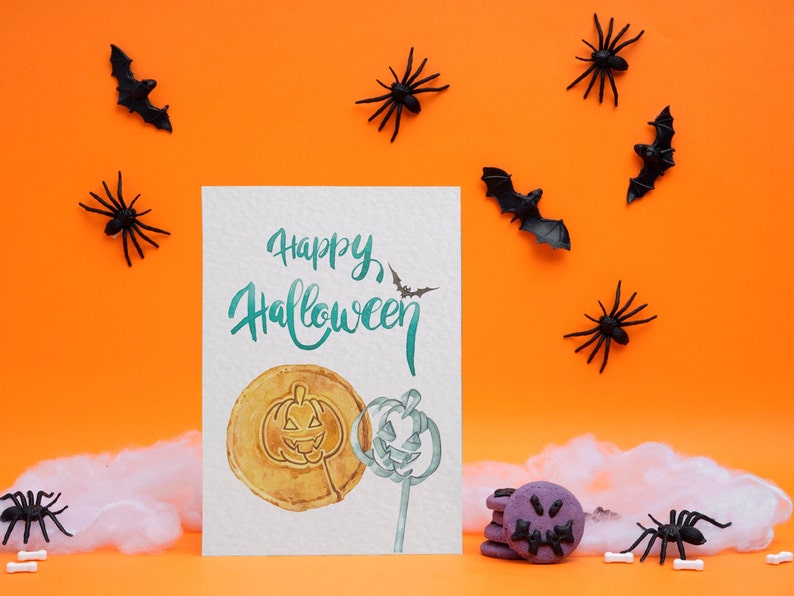 Halloween Art Print, Printable Halloween Wall Art, Halloween Decor ...