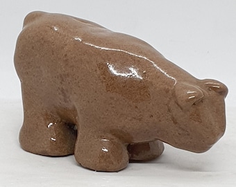 Vintage Swedish ceramic bear figurine | Scandinavian design |