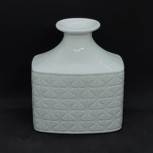 Gunnar Nylund Vase für Rorstrand Schweden | 1950er Jahre Modernist Domino Vase |