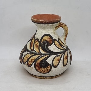 Vintage Germany ceramic vase | Germany pottery | 60s vase |