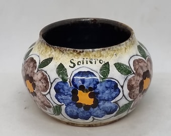 Vintage Scandinavian ceramic vase "Sofiero" | Interior design |