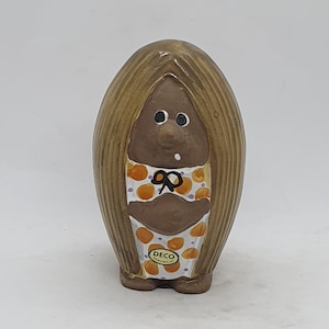 Handmade Pottery Troll Figurine | Swedish figurine | Deco Sweden Handmalat|