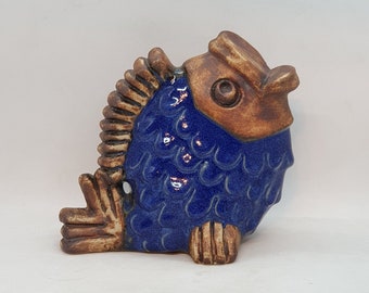 Vintage 1960s Willi Fischer for Ego Stengods Lidköping Sweden
