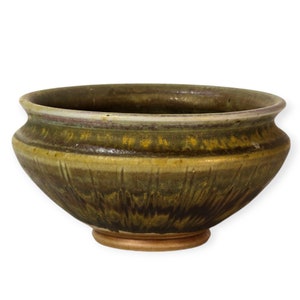 Vintage Höganäs Keramik Scandinavian Stoneware Bowl – 1960s Swedish Pottery