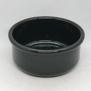 Vintage Höganäs Kok Keramik bowl | Dark green bowl | Hoganas Stoneware | Scandinavian Design |