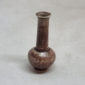 Vintage Höganäs Keramik Miniature Vase by John Andersson | Made in Sweden |