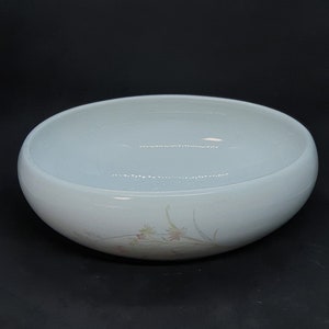Arabia of Finland White Bowl with floral pattern | White ceramic Arabia bowl | Tableware |
