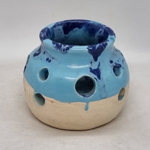 Vintage Scandinavian ceramic candle holder | Sweden keramik |