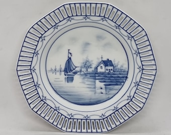 Vintage Carl Schumann Alemania Porcelana Plato /