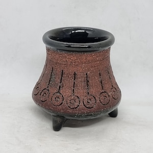 Vintage Scandinavian ceramic candle holder | Sweden keramik |