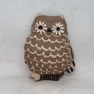 Vintage ceramic owl wall decoration | Made in Sweden |