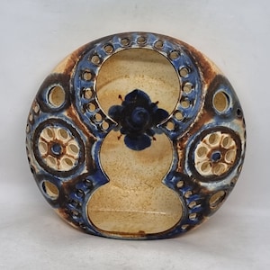 Vintage Søholm Stentoj Bornholm Denmark Candle Holder no. 3824 | Made in Denmark |