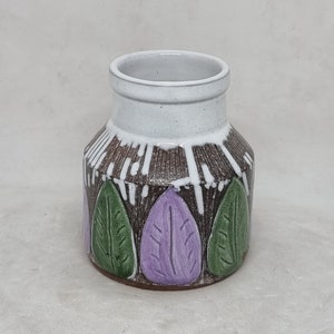 Vintage Laholm ceramic vase | Made in Sweden |