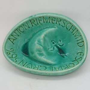 Anton Riemerschmid Escoriac Grun 56% Vert MID-CENTURY Cendrier |