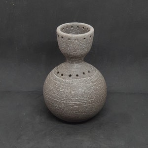 Ceramic Vase by Elsi Bourelius for Jie Gantofta, Sweden, 1960s | Rare and collectible vase |