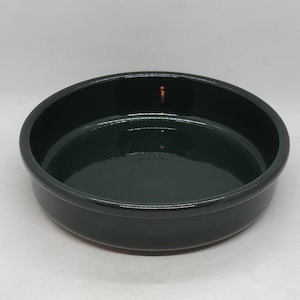 Vintage Höganäs Kok Keramik bowl | Dark green bowl | Hoganas Stoneware | Scandinavian Design |