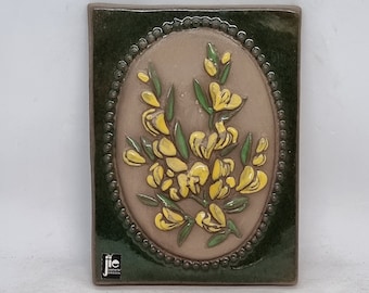 Jie gantofta(ジイガントフタ)No.821 MP-3 Vintage JIE GANTOFTA Ceramic Wall Plaque No. 821 | Designed