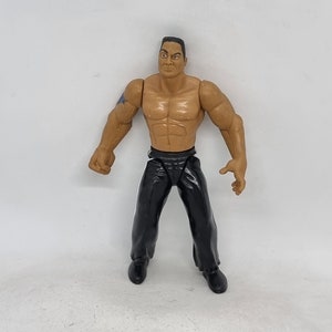 2003 WWE the Rock Wrestling Action Figure Jakks Pacific WWF