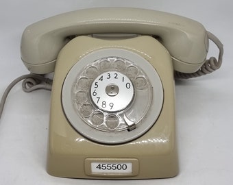 Vintage Rotary Desk Ericsson Telephone |