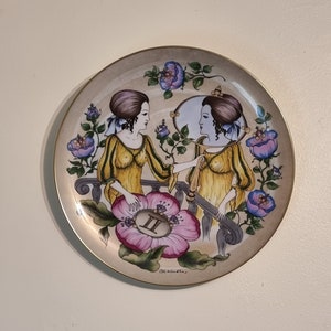 Hutschenreuther wall plate of Zodiac | Germany lmited edition of 2000 (1462) | Signed by Ole Winther |