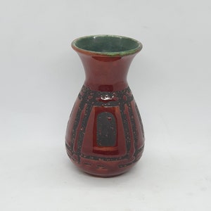 Jasba pottery (581/12) vase | Jasba Keramik Vase | West germany ceramic vase |