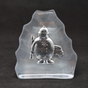 Vintage Bergdala Glass Sculpture | Made in Sweden |