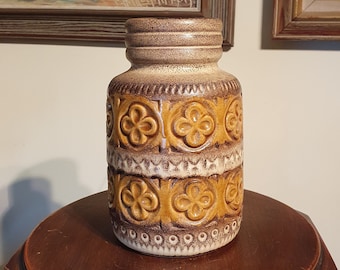 Vintage Scheurich 203-26 Ceramic Vase | West Germany Pottery | 60s